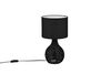 Lampe en Rotin et Tissu noir SPROUT de Triolighting