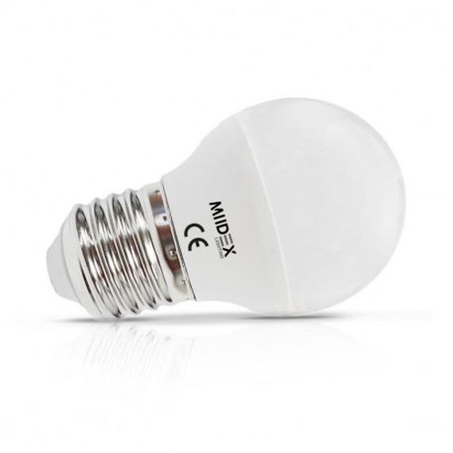 Ampoule sphérique LED 5.5W E27 4000°K dimmable