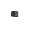 Applique cube extérieure DODO 1L en gris foncé RAL7021