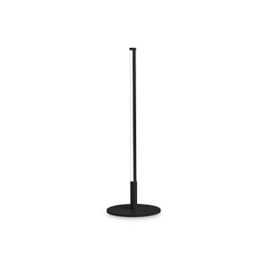 Lampe avec tige verticale lumineuse YOKO finition Noir mat 