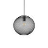 Lustre cage grillagé NET finition Noir mat 