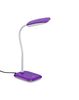 Lampe de bureau BOA violette et blanche de TrioLighting