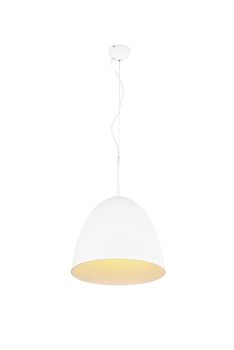 Lustre TILDA grand en métal blanc mat de TrioLighting