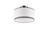 Plafonnier DAVOS chrome et blanc de TrioLighting