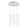 Ideal Lux FILO SP12 – Suspension 12 tubes LED Ø60 cm blanc 2700K