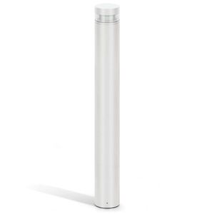 Potelet extérieur rond 1000mm TOK 360° blanc RAL9010