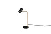 Lampe de table MARLEY Laiton/Noir 1L - 512400108