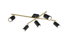 Plafonnier MARLEY Bronze 5L - 612400580