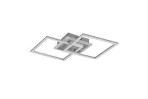 Plafonnier Led titane double carrés VENIDA TrioLighting