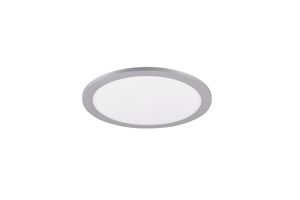 Plafonnier LED rond titane TIBERIUS 16W