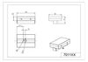 Alimentation centrale sélective Duoline de Triolighting finition Titane 