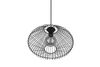 Suspension soucoupe  cage noire COBAIN de Triolighting