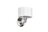 Applique CASSIO nickel mat et abat-jour blanc de TrioLighting