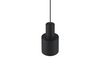 Suspension cylindrique AGUDO 1*E27 finition Noir mat