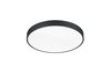 Plafonnier rond 495mm noir mat LED WACO 495mm de TrioLighting