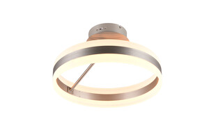 Plafonnier LED Triolighting DIOS Nickel Mat 21W (Réf. 631410107)