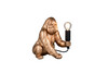 Lampe de table TRIO R56611079 KONG – gorille doré déco original