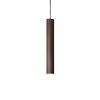 Suspension tube cylindre LOOK  finition Marron 