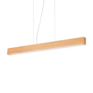 Suspension rectangulaire CRAFT suspendue finition Bois 