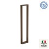 Borne rectangulaire profil aluminium IP66 ARKE 1000 24V marron bronze