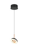 Suspension LED GUANO 1 Lumière - Gris Mat/Café | Lift Me & 3 Teintes CCT