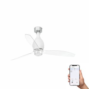 Ventilateur de plafond design MINI ETERFAN – Silencieux, LED 3000 K & Wiz Smart