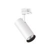 Spot QUICK 28W IRC90 pour rail triphasé finition Blanc mat 