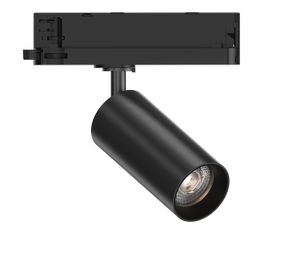 Spot BYTE Led 22W IRC90 pour rail triphasé finition Noir mat 