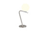 Lampe de Table FLAMING - Nickel Mat / Verre