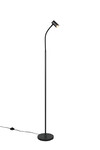 Lampadaire TARYN 1 Lumière - Noir Mat et Flexible