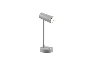 Lampe de bureau rechargeable grise LENNY