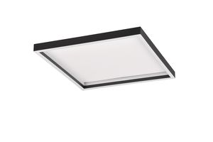 Plafonnier Led carré noir mat ROTONDA TrioLighting