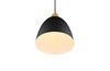 Suspension cloche noir mat JAGGER de TrioLighting