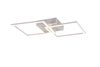 Plafonnier Led blanc mat double carrés TRAIL TrioLighting