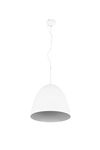 Lustre TILDA grand en métal blanc mat de TrioLighting